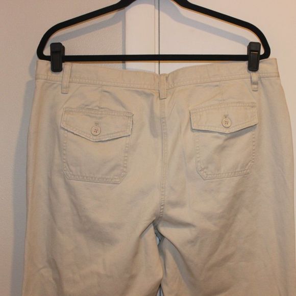 J. Crew  Khaki City Fit Wide Leg Pants Women Size 14 - Picture 10 of 13